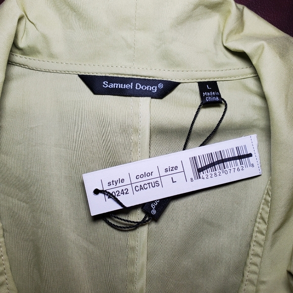 NWT | Samuel Dong button down cactus blouse - Picture 3 of 4